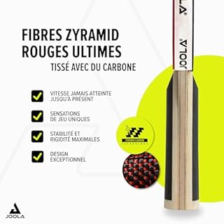 JOOLA White Infinity – Raquette de Tennis de Table Professionnelle avec Boîte Magnétique