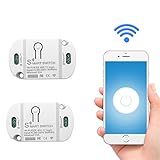 3. Control de voz manos libres: manos libres gracias al control de voz simple con Alexa y Googel Home. El interruptor inteligente es compatible con Alexa y Google Home y te permite encender y apagar la luz con tu voz.