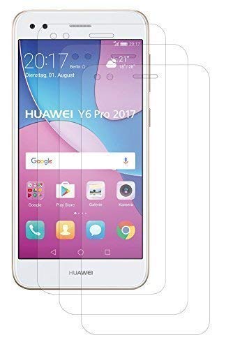 cofi1453 3X Premium Mate Película Protectora de Pantalla películas para Huawei Y6 Pro 2017