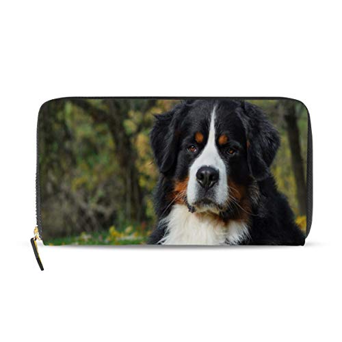 Portefeuille long en cuir motif bernois idée cadeau femme