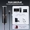 TONOR USB Podcast Microphone, Gaming PC Studio Streaming Mic Kit for Gamer, Recording Condenser Equipment Cardioid Microfono for Singing, YouTube, 200 cm Cable, with Adjustable Arm Stand, Q9 #3
