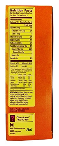 Metamucil Metamucil Fiber Wafers Cinnamon 12 Ea #TOP1