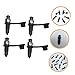 Cabilock Motorcycle Brake Bleeder Screw Kit Drain Oil Screw Caps for Bike Car Pump Caliper