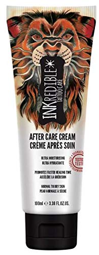 INKredible Tattoo Aftercare Healing Ointment  Tattoo Lotion Moisturizes Skin to Prevent Scabbing and Infections  Safe for All Skin Types