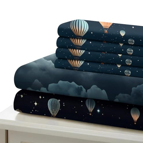 Housse de couette cheval microfibre résistante et parure de lit haut de gamme