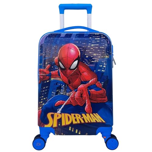Image of JUNIOR JOE 20 Inch Kids Suitcase with 4 Wheel Travel Trolley Bag (4 Day Trip) (DESIGN-10, 20 INCH)