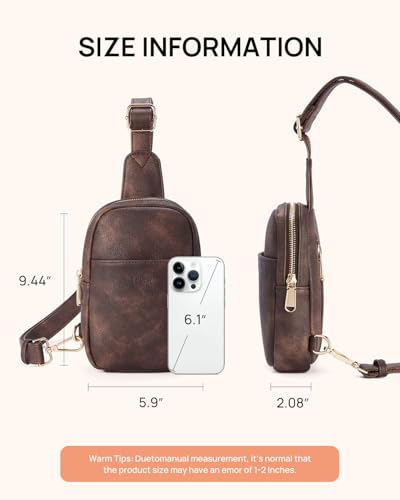 Image of Telena Crossbody Bags for Women Leather Cross Body Sling Bag for Woman Travel
