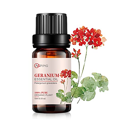 AOPING Geranium Essential Oil - 100% Pure Organic Natural Plant