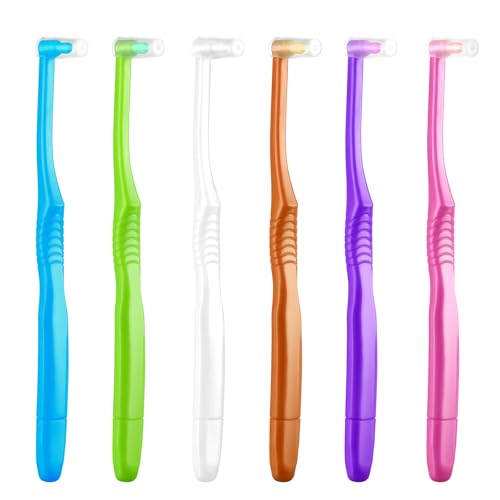 Fregum 2 in 1 End Tuft Toothbrush Interdental Brush for