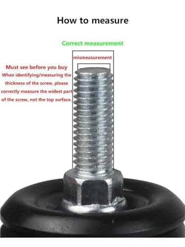 Roulettes pivotantes anti-trace pour stopper les vibrations d'établi - 8