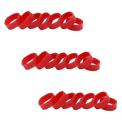 SEWACC 1set Wide Rubber Ski Brake Retainer Bands High Elasticity Binding Straps for Sleds Essential Ski Accessories for Enhanced Performance