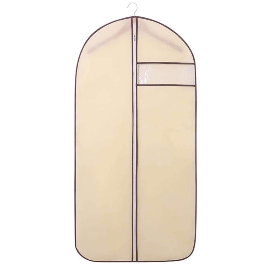 Portatrajes Funda Traje Paquete De 5 Bolsas De Ropa Para Colgar Ropa, Bolsa De Viaje Plegable Con Ventana Transparente Para Almacenamiento En Armario Funda Ropa Portatrajes Viaje (Size : 60 * 90cm)