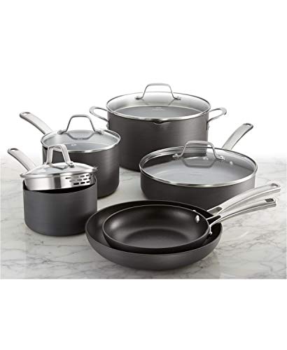 Calphalonclassicnonstickcookwareset10piecegrey1945597 Urban Country Home Decor Calphalon classic nonstick cookware set 10 piece grey 1945597 urban country home decor