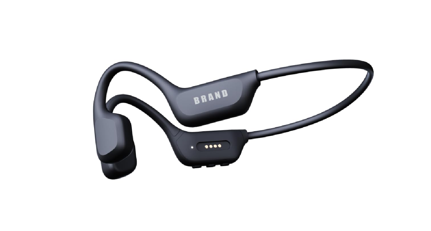 Cuffie a Conduzione Ossea Nuoto, IPX8, Bluetooth 6.0, MP3 8 GB