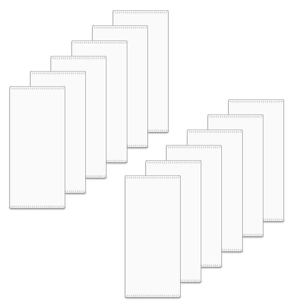 2 Set A6 Cash Envelopes No Tabs Zipperless Frosted PP No Holes Pockets 12 Sheets Budget Envelopes for Budgeting Wallet System Bill Folder Money Organizer Financial Planner