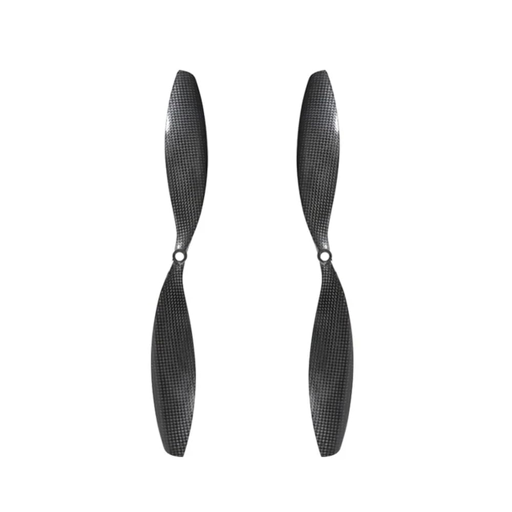 Hélice de fibra de carbono de 14 pulgadas modelo 1447 Compatible con aviones eléctricos RC y accesorios para Drones(2pcs)