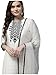 INDO ERA Women's Cotton Blend Embroidered Straight Kurta and Pant With Dupatta Set (RRRRR8055_Small)