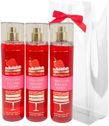 Amazon.com: Bath & Body Works Strawberry Pound Cake Signature ...