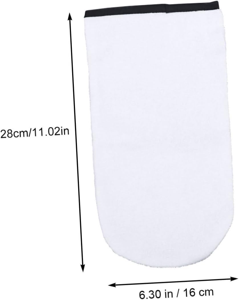 3pairs Insulated Cotton Wax Therapy Gloves for Moisturizing Hands Wax Spa Mittens for Salon