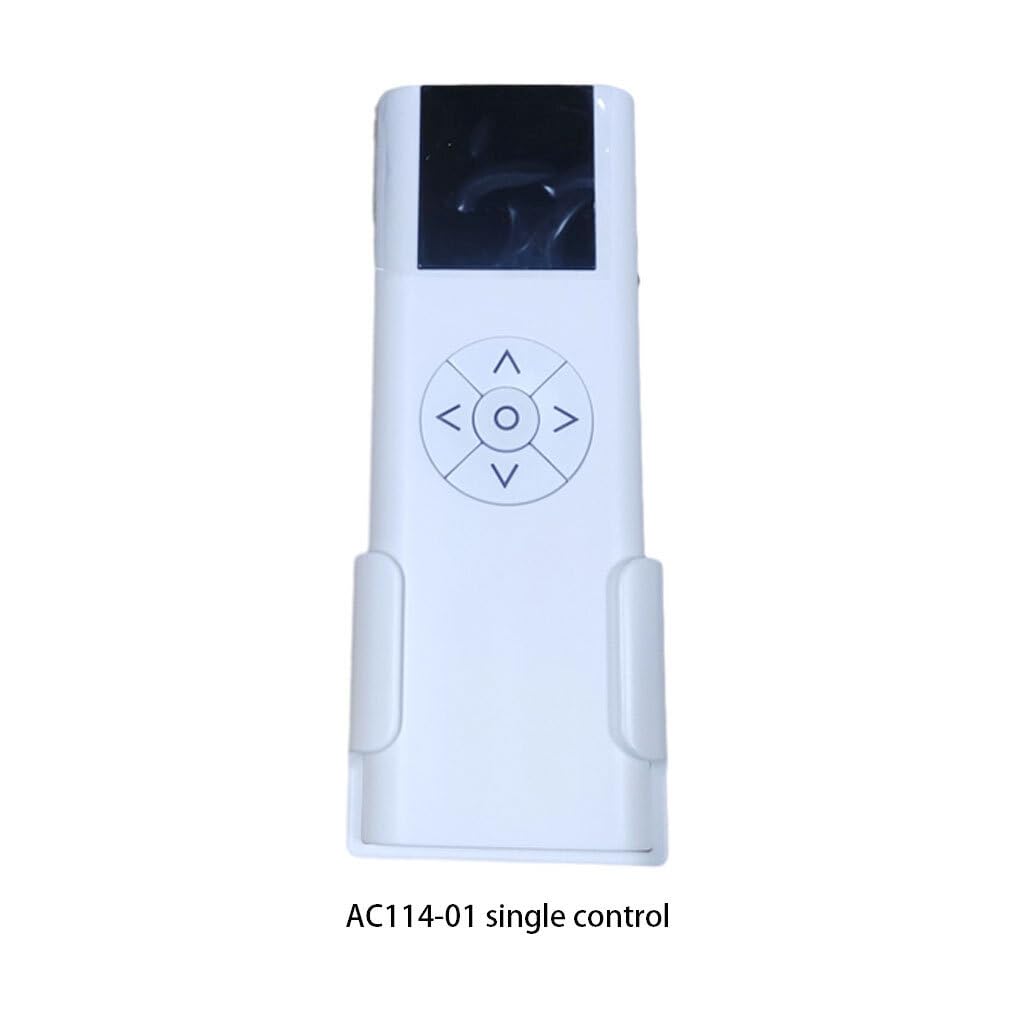 IOIUSKKU 5 Ensemble de Télécommande sans Fil Pratique et conviviale, télécommande Universelle en Plastique pour Rouleau électrique Compact AC114-01 1 Commande, AC114-01 1 Commande 5Ensemble