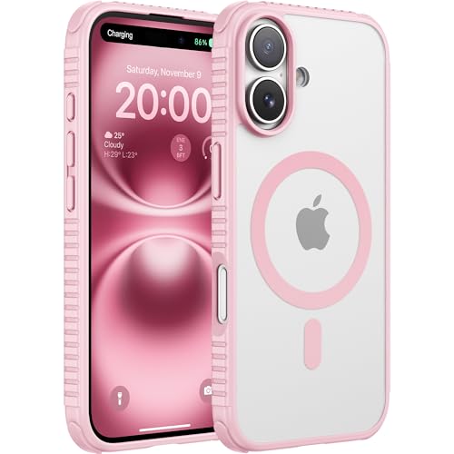 SUCGLES iPhone 16 PluspP[X MagSafet [͎C] [12tB[gRpی] [\tgmXbvObv] }bg X ^gѓdbJo[ 6.7C` Apple 16plusp sN