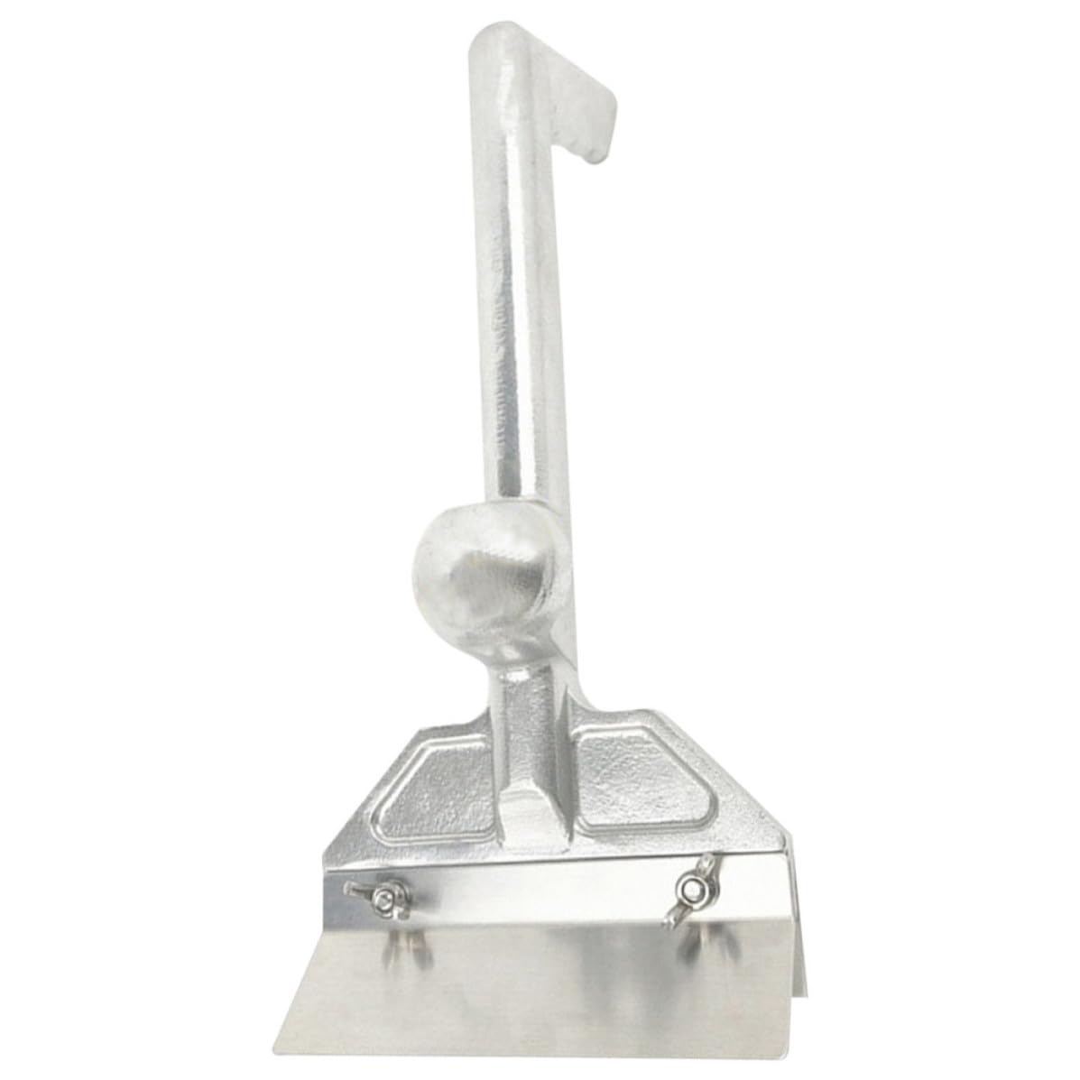 Toddmomy Grattoir à Barbecue en Acier Inoxydable 420 Manche Long Ergonomique, Protection Anti-éclaboussures, Facile à Nettoyer, pour Grills Plats et Extérieurs