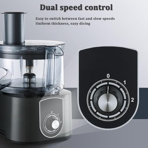 Picadora y rebanadora eléctrica para vegetales 5L 600W miniatura 4