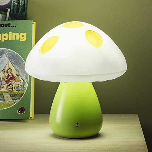 Preisvergleich Produktbild Lights4fun LED Nachtlicht Pilz Farbwechselnd mit Touchsensor & USB
