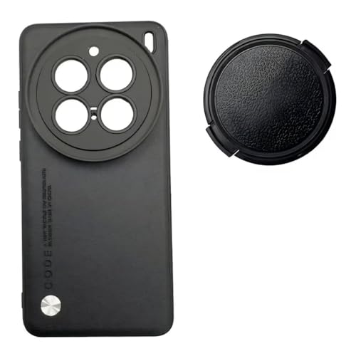 Image of GetZget 17mm Phone Case Compatible with Vivo X200 Pro with Lens Cap Cover Support 67mm ND Filter 17mm Lens Accessories (Black) (Vivo X200 Pro)