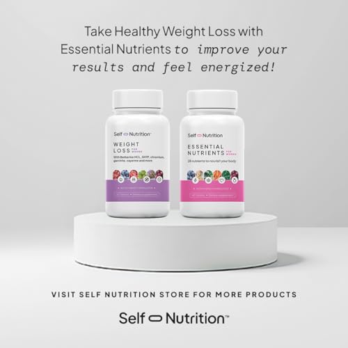 Self Nutrition Healthy Weight Loss Supplement For Women, Vegan, Appetite And Craving Control, Fat Burner, Metaboilism Booster, Weight Loss Supplement, Metabolism And Mood Booster thumb #6