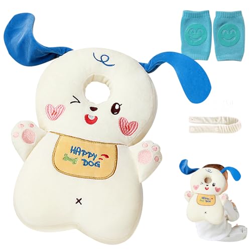 Toddler Baby Head Protector Cushion Backpack Wear,Baby Head Protector Backpack (Dog?