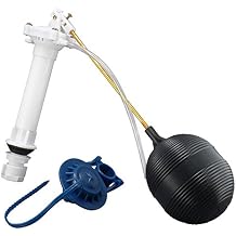 Plumb Pak Complete Toilet Repair Kit Fill Valve, Flapper, Float Replacement for 8.5" Tanks
