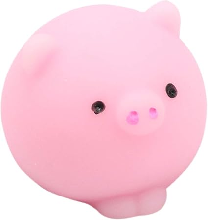 Amazon Co Jp Asdsh スクイーズ かわいい ストレス解消グッズ 握る 動物 低反発 癒し 子供と大人用 通勤 勉強 女子 誕生日 プレゼント おもしろい 2 丸い豚 おもちゃ