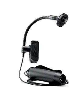 Shure Horn CLAMP MIC W/15FT XLR Cable (PGA98H-XLR)