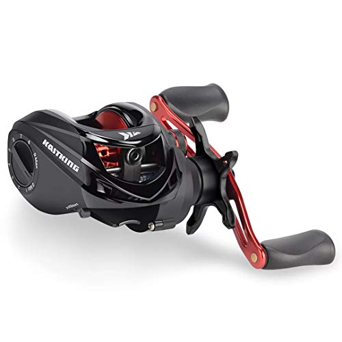 Carretilha Pesca Kastking Brutus Manivela Esquerda + Brinde