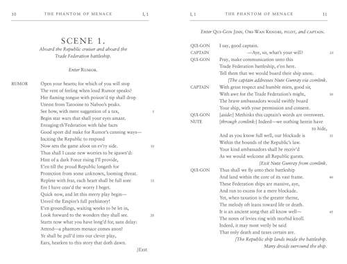 Image of William Shakespeare's The Phantom of Menace: Star Wars Part the First (Shakespeare Star Wars, 1)