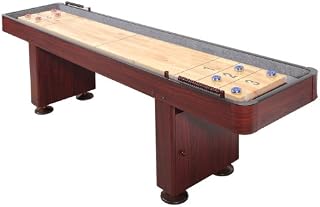 SplashNet Challenger 12 ft Shuffleboard Table - Dark Cherry