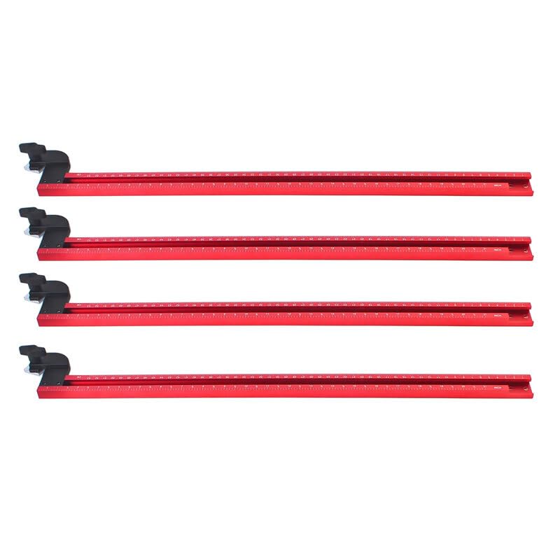 VIDOO Dima per Fresatrice Regolabile in Alluminio Cornice Quadrata 53cm Guida Scanalatura 0-500mm Lavorazione Legno