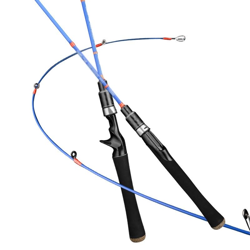 Canne route en carbone UL à noyau solide blanc argenté de 1.68m - 4