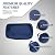 Kinsunny Outdoor Cushion Covers for Patio Furniture 7 Piece Set, Replacement Cushion Slipcovers for Rattan Sectional Couch, Patio Seat Covers with Zipper, Water Resissant, Only Cover, Dark Blue