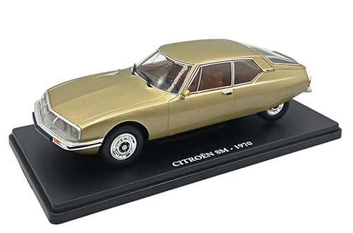 Miniatura Coches Coleccionable OPO 10 1:24 Compatible Citroën SM 1970 miniatura 1