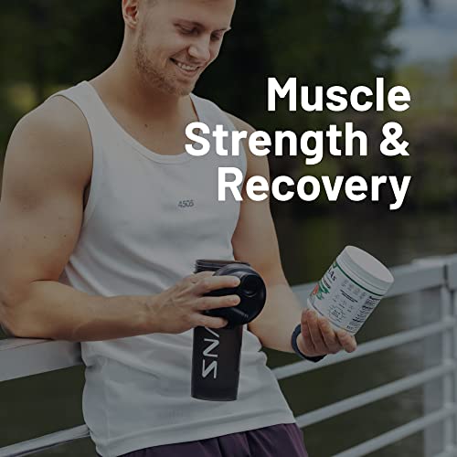 Snap Bcaa Powder Essential Amino Supplement With Nitric Oxide Booster - Pre Workout Powder, Recovery Supplements Post Workout, Muscle Strength, Bcaa For Women & Men (30 Servings) #TOP1