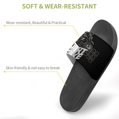 Motocross Dirt Bike Men's Bathroom Slippers Shower Indoor Home Beach Outdoor Shoes for Women3