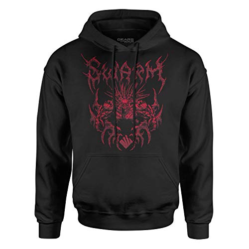 Gears of War NEW Swarm Metal Hoodie (S) Black