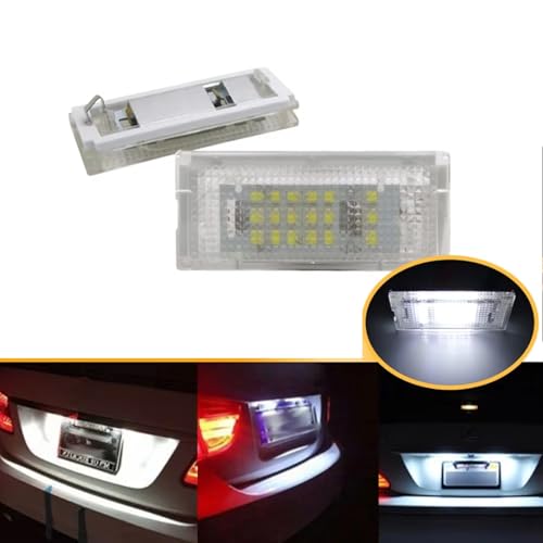 Luz de matrícula para BMW E46 4D 5D soluciona la iluminación trasera fundida 5