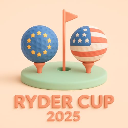 Page de couverture de Ryder Cup 2025 : le choc Europe – USA à New York