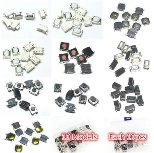 Boutons de commutateurs tactiles de clé de télécommande de voiture pour switch micro plip auto