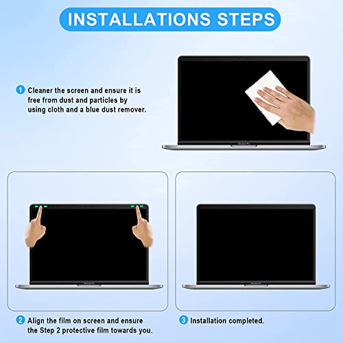 Image of MacBook Pro 16 Privacy Screen Filter,for MacBook Pro 16 inch Removable HD Privacy Screen Protector Bubble Free Design /Easy on /Off