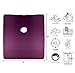 Cricket Shimmering All Purpose Salon Cape Waterproof Bleach Proof Cape, Adjustable Neck Client Gown, Crushed Violet