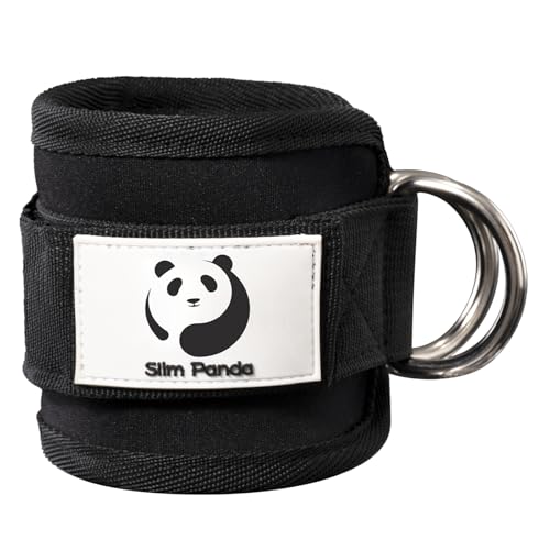 Slim Panda Ankle Straps for Cable Machines Cable Kickback Ankle Cuffs